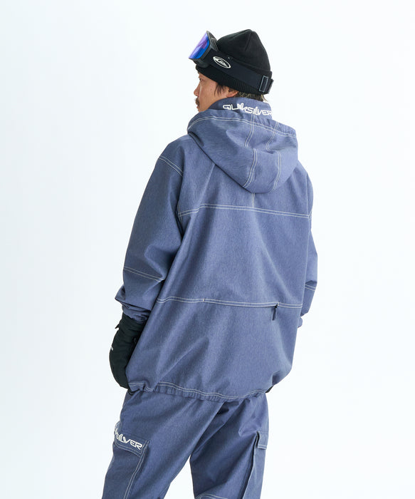 QUIKSILVER メンズ QUIK JEAN JK スノージャケット 【25-26SNOWモデル】 BZM0 / XL