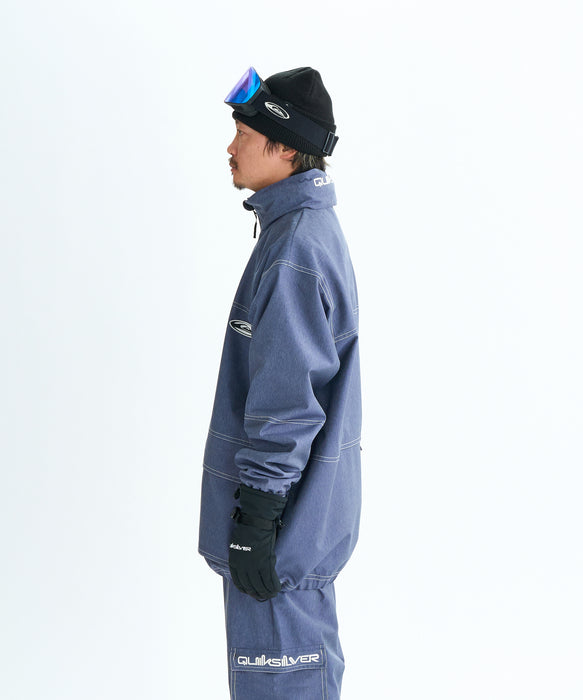 Quiksilver グリーンジャケット Mサイズ 10K防水 2443-0185-co1.jpg