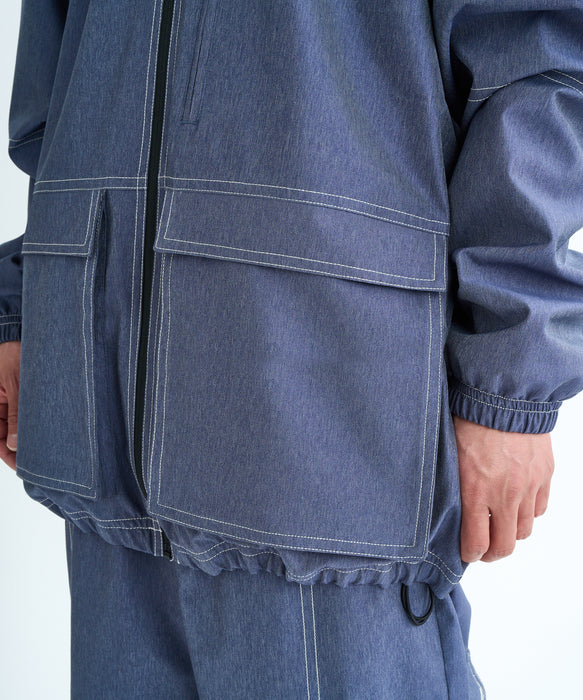 QUIKSILVER メンズ QUIK JEAN JK スノージャケット 【25-26SNOWモデル】 BZM0 / XL