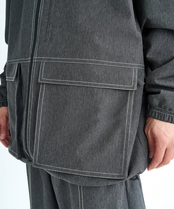 QUIKSILVER メンズ QUIK JEAN JK スノージャケット 【25-26SNOWモデル】 KVJ0 / XL