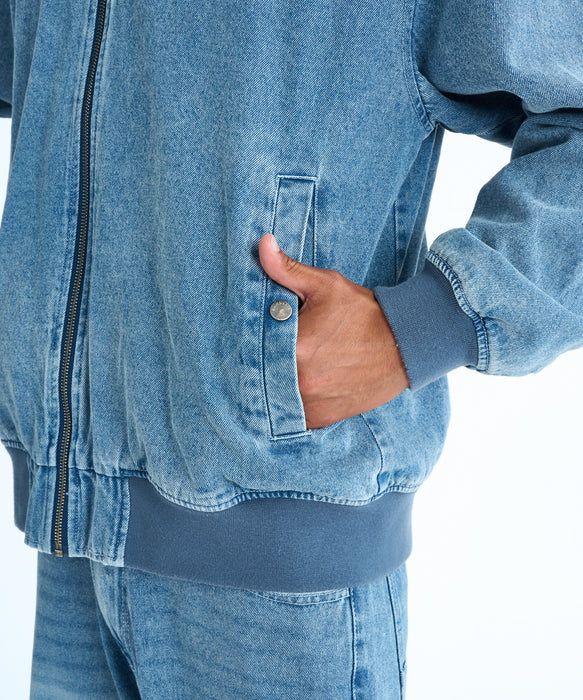 QUIKSILVER メンズ DENIM WASH MA JACKET ジャケット 【2026年春夏モデル】 BLU / XL