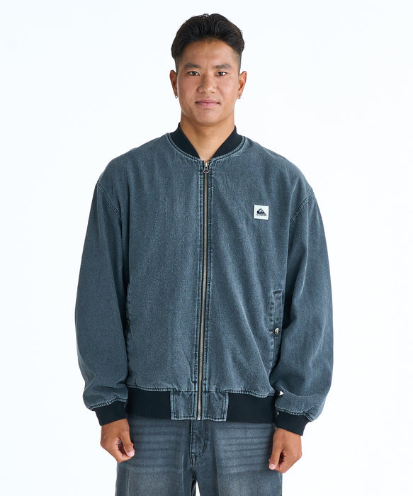 QUIKSILVER メンズ DENIM WASH MA JACKET ジャケット 【2026年春夏モデル】 GRY / XL
