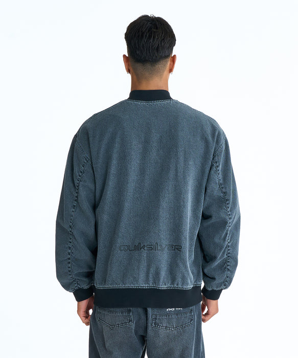 QUIKSILVER メンズ DENIM WASH MA JACKET ジャケット 【2026年春夏モデル】 GRY / XL