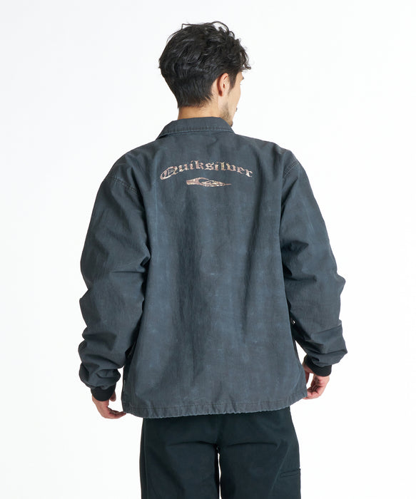 QUIKSILVER メンズ MERCURY COACH JKT ジャケット 【2026年秋冬モデル】 BLK / XL