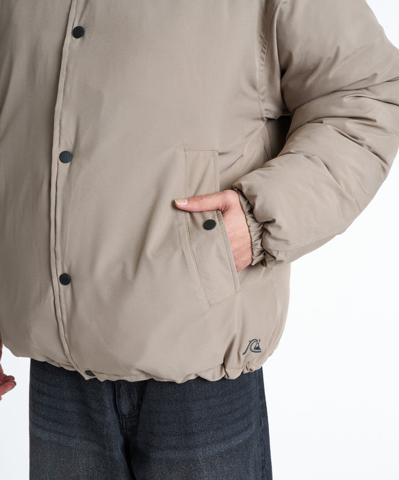 QUIKSILVER メンズ DNA AIR MICRO RIP JKT ジャケット 【2026年秋冬モデル】 KHA / XL