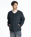 QUIKSILVER メンズ DNA AIR MICRO RIP CARDIGAN ジャケット 【2026年秋冬モデル】 BLK / XL