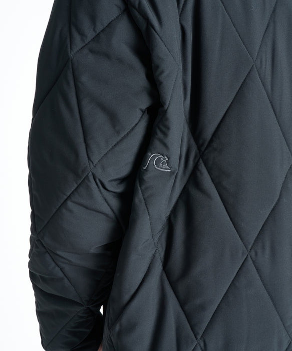QUIKSILVER メンズ DNA AIR MICRO RIP CARDIGAN ジャケット 【2026年秋冬モデル】 BLK / XL