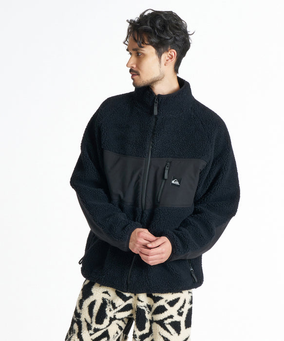QUIKSILVER メンズ WR BOA MINI RIP JKT ジャケット 【2026年秋冬モデル】 BLK1 / XL