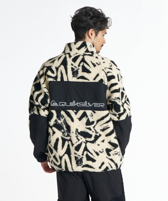 QUIKSILVER メンズ WR BOA MINI RIP JKT ジャケット 【2026年秋冬モデル】 BLK2 / XL