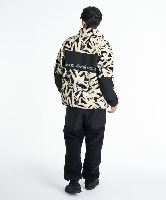 QUIKSILVER メンズ WR BOA MINI RIP JKT ジャケット 【2026年秋冬モデル】 BLK2 / XL
