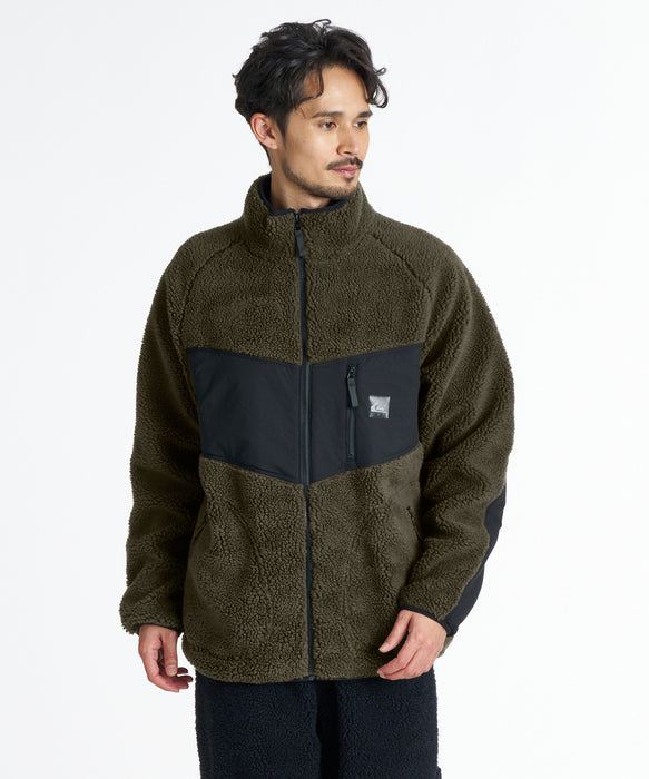 QUIKSILVER メンズ WR BOA MINI RIP JKT ジャケット 【2026年秋冬モデル】 OLV / XL