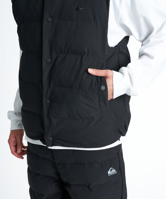 QUIKSILVER メンズ WR STRTCH MINI RIP VEST ベスト 【2026年秋冬モデル】 BLK / XL