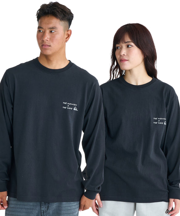 QUIKSILVER メンズ/ユニセックス NEW HD LT 長袖Tシャツ ロンT USコットン レギュラーフィット 【2026年春夏モデル】