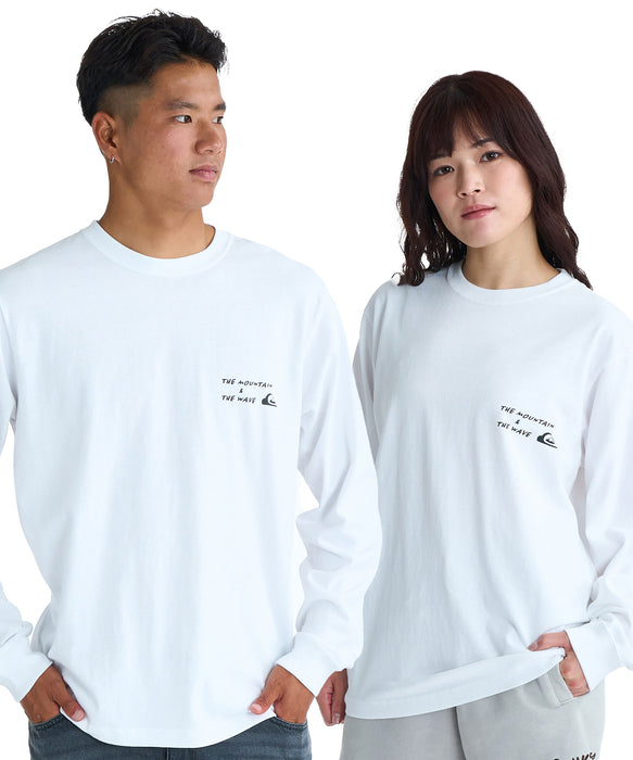 QUIKSILVER メンズ/ユニセックス NEW HD LT 長袖Tシャツ ロンT USコットン レギュラーフィット 【2026年春夏モデル】