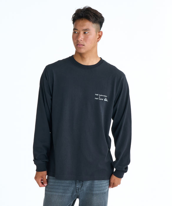 QUIKSILVER メンズ NEW HD LT ロンT 【2026年春夏モデル】 BLK / XL