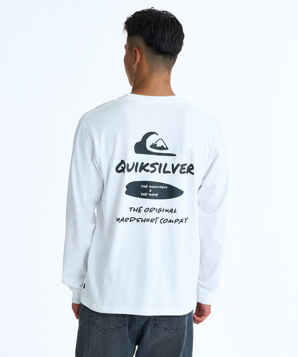QUIKSILVER メンズ NEW HD LT ロンT 【2026年春夏モデル】 WHT / L
