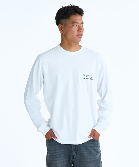 QUIKSILVER メンズ NEW HD LT ロンT 【2026年春夏モデル】 WHT / L