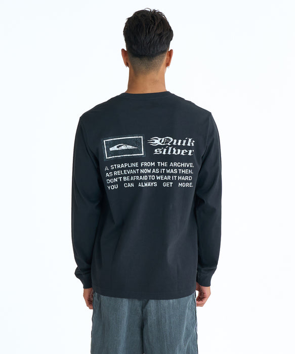 QUIKSILVER メンズ BW MERCURY LT ロンT 【2026年春夏モデル】 BLK1 / XL