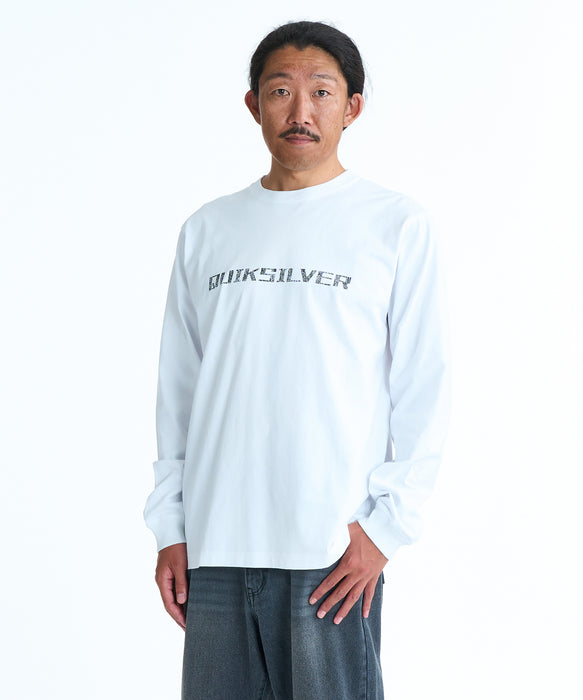QUIKSILVER メンズ BW DOUBLE SIDED QSMW LT ロンT 【2026年春夏モデル】 WHT / XL