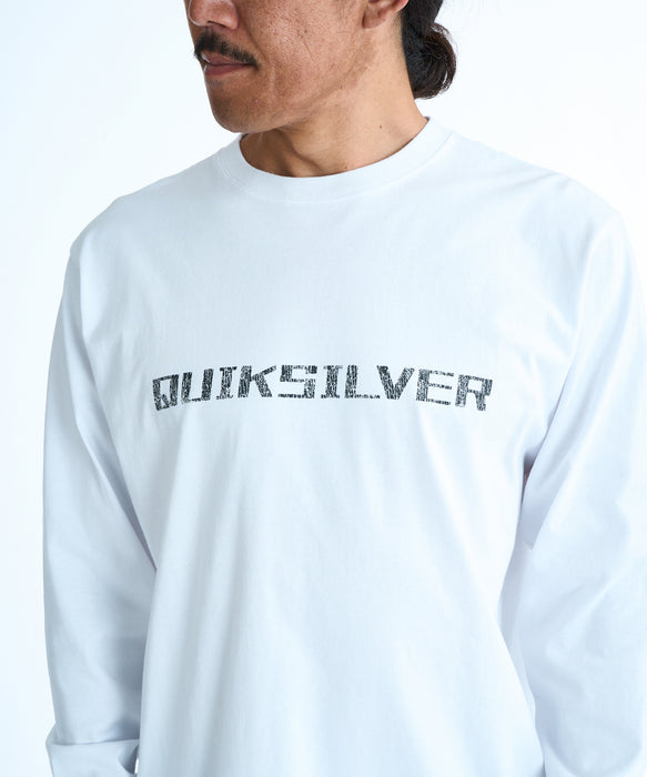 QUIKSILVER メンズ BW DOUBLE SIDED QSMW LT ロンT 【2026年春夏モデル】 WHT / XL