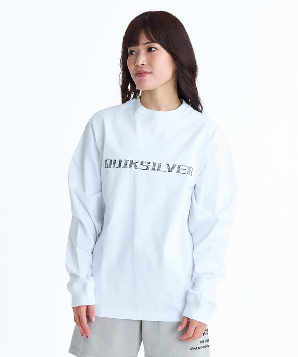 QUIKSILVER メンズ BW DOUBLE SIDED QSMW LT ロンT 【2026年春夏モデル】 WHT / XL