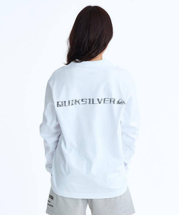 QUIKSILVER メンズ BW DOUBLE SIDED QSMW LT ロンT 【2026年春夏モデル】 WHT / XL