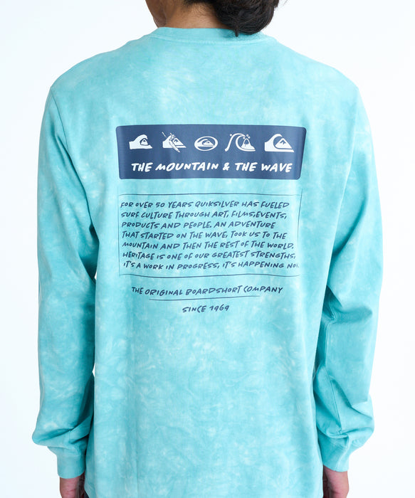 QUIKSILVER メンズ BW HISTORY FRAME LT ロンT 【2026年春夏モデル】 CRY / XL