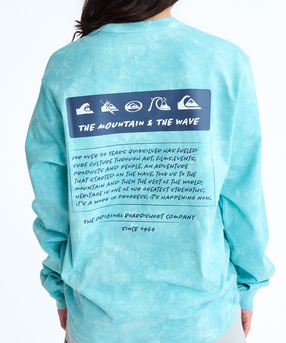 QUIKSILVER メンズ BW HISTORY FRAME LT ロンT 【2026年春夏モデル】 CRY / XL