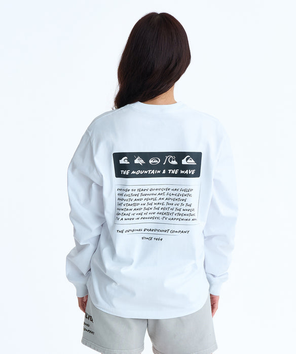 QUIKSILVER メンズ BW HISTORY FRAME LT ロンT 【2026年春夏モデル】 WHT / XL