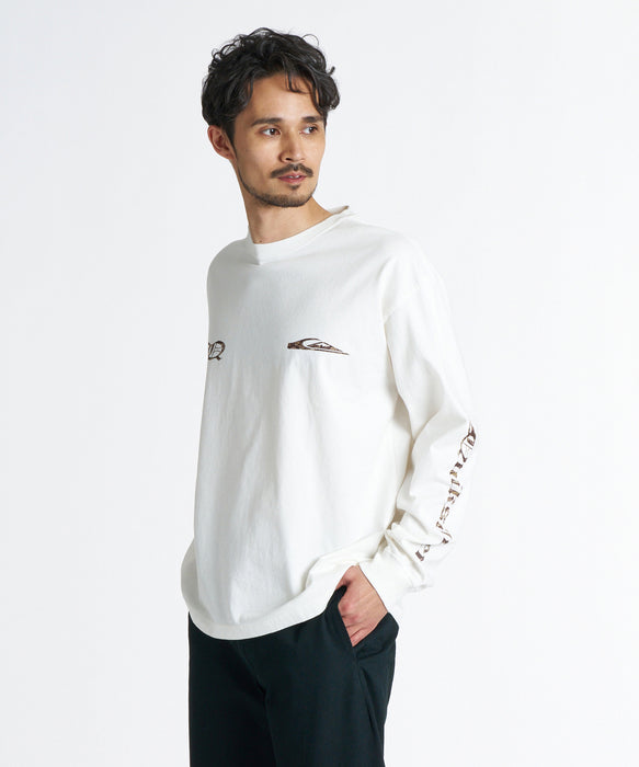 QUIKSILVER メンズ MERCURY LT ロンT 【2026年秋冬モデル】 WHT / XL