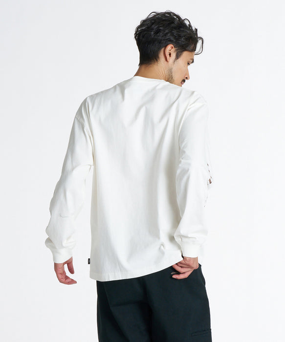 QUIKSILVER メンズ MERCURY LT ロンT 【2026年秋冬モデル】 WHT / XL
