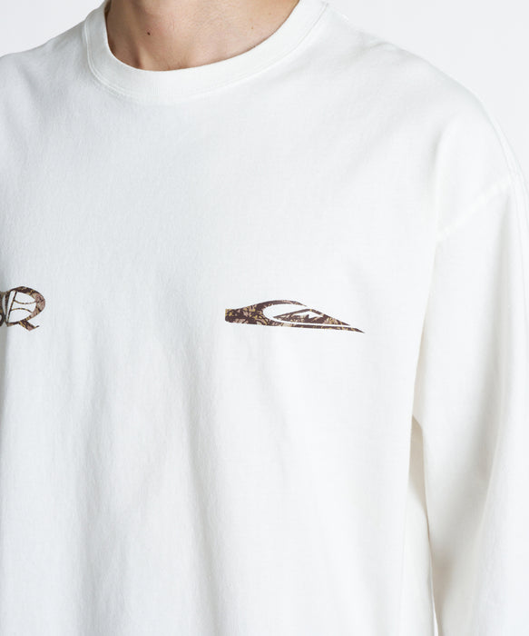 QUIKSILVER メンズ MERCURY LT ロンT 【2026年秋冬モデル】 WHT / XL