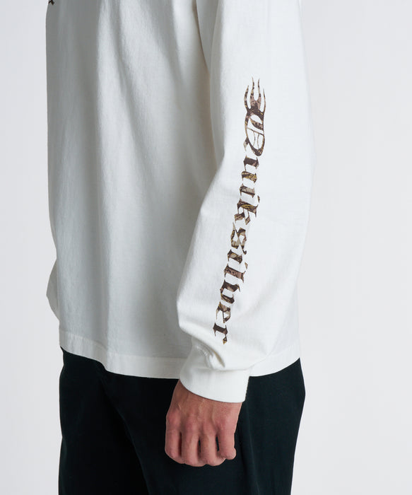 QUIKSILVER メンズ MERCURY LT ロンT 【2026年秋冬モデル】 WHT / XL