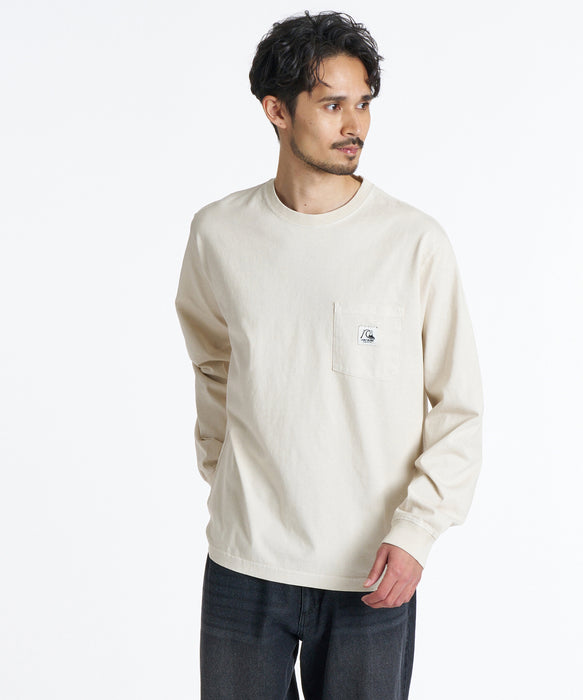 QUIKSILVER メンズ DNA POCKET LT ロンT 【2026年秋冬モデル】 BGE / XL