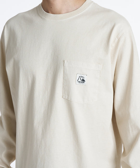 QUIKSILVER メンズ DNA POCKET LT ロンT 【2026年秋冬モデル】 BGE / XL