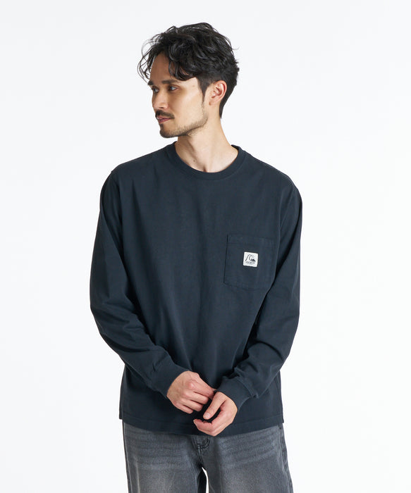 QUIKSILVER メンズ DNA POCKET LT ロンT 【2026年秋冬モデル】 BLK / XL