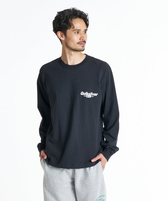 QUIKSILVER メンズ DEEP HOUSE LT ロンT 【2026年秋冬モデル】 BLK / XL