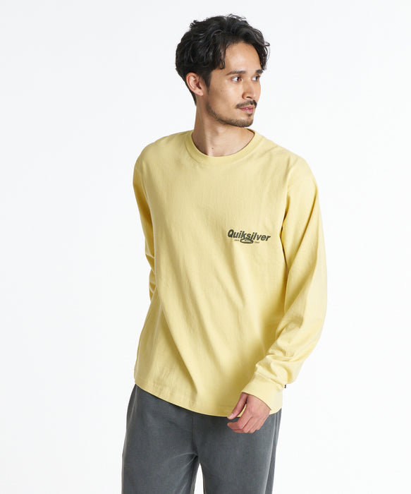 QUIKSILVER メンズ DEEP HOUSE LT ロンT 【2026年秋冬モデル】 YEL / XL