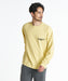 QUIKSILVER メンズ DEEP HOUSE LT ロンT 【2026年秋冬モデル】 YEL / XL