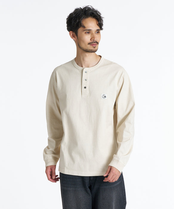 QUIKSILVER メンズ DNA HENLY LT ロンT 【2026年秋冬モデル】 BGE / XL