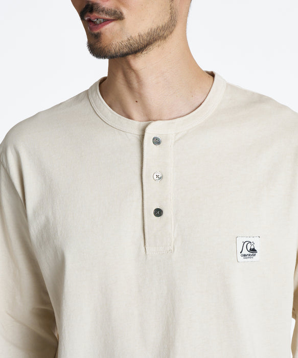 QUIKSILVER メンズ DNA HENLY LT ロンT 【2026年秋冬モデル】 BGE / XL