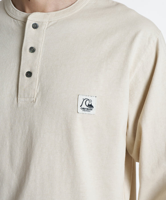 QUIKSILVER メンズ DNA HENLY LT ロンT 【2026年秋冬モデル】 BGE / XL