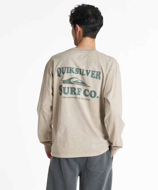 QUIKSILVER メンズ SURF CO LT ロンT 【2026年秋冬モデル】 BGE / XL