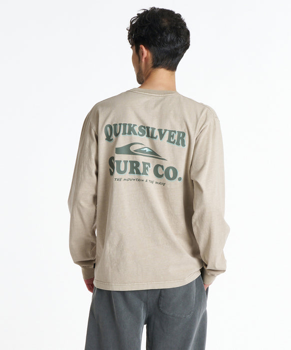 QUIKSILVER メンズ SURF CO LT ロンT 【2026年秋冬モデル】 BGE / XL