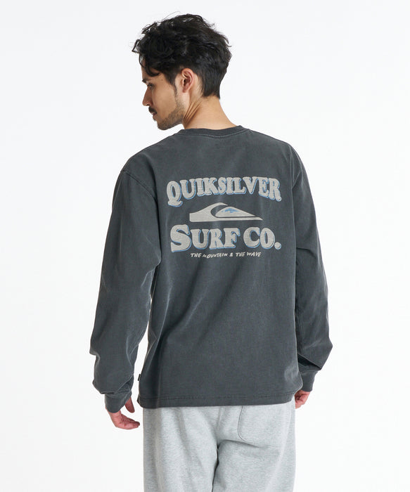 QUIKSILVER メンズ SURF CO LT ロンT 【2026年秋冬モデル】 BLK / XL