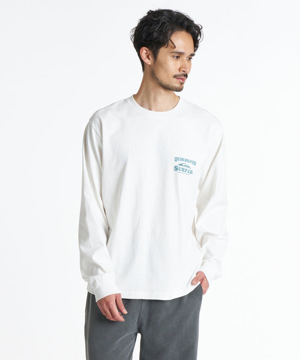 QUIKSILVER メンズ SURF CO LT ロンT 【2026年秋冬モデル】 WHT / XL