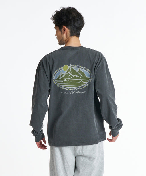 QUIKSILVER メンズ MOUNTAIN LOVERS LT ロンT 【2026年秋冬モデル】 BLK / XL