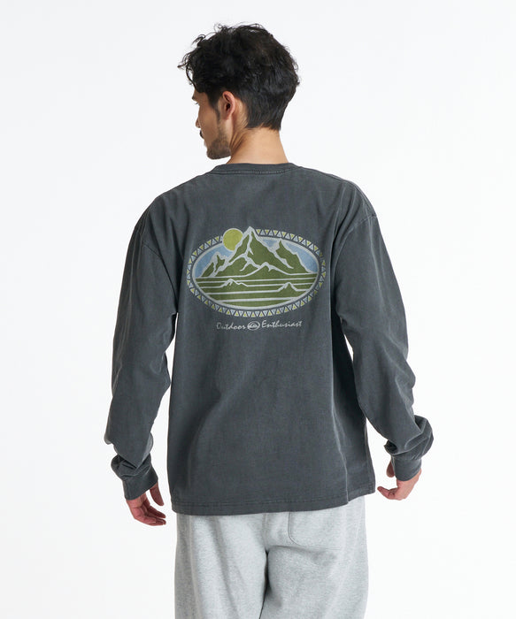 QUIKSILVER メンズ MOUNTAIN LOVERS LT ロンT 【2026年秋冬モデル】 BLK / XL