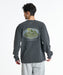QUIKSILVER メンズ MOUNTAIN LOVERS LT ロンT 【2026年秋冬モデル】 BLK / XL