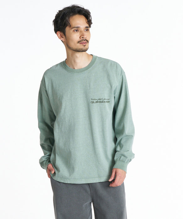 QUIKSILVER メンズ MOUNTAIN LOVERS LT ロンT 【2026年秋冬モデル】 OLV / XL